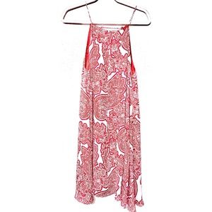 Michael Kors Orange Silk Halter Slip Dress